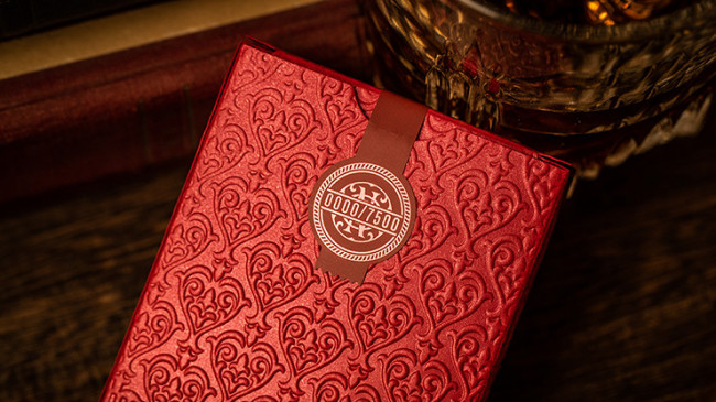 NOC (Red) The Luxury Collection by Riffle Shuffle x The House of - Pokerdeck
