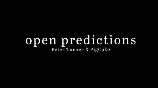 Open Prediction by Peter Turner X Pigcake - Video - DOWNLOAD