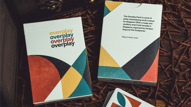 Overplay MegaJam (Designed by Harapan Ong, Wen Xiu, and printed by Bacon Magic - Pokerdeck