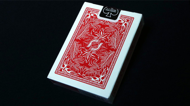 Phoenix Deck (Red) by Card-Shark - Markiertes Kartenspiel