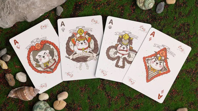 Samurai Otter - Bushido Edition (Scarlet) - Pokerdeck