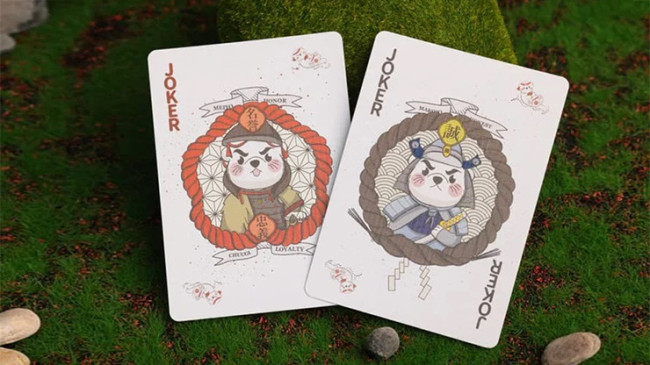 Samurai Otter - Hono Edition (Standard red) - Pokerdeck