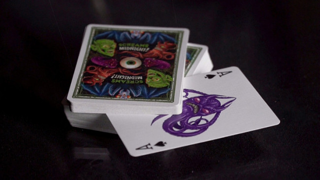 Screams at Midnight (3D-Glasses INCLUDED) - Pokerdeck