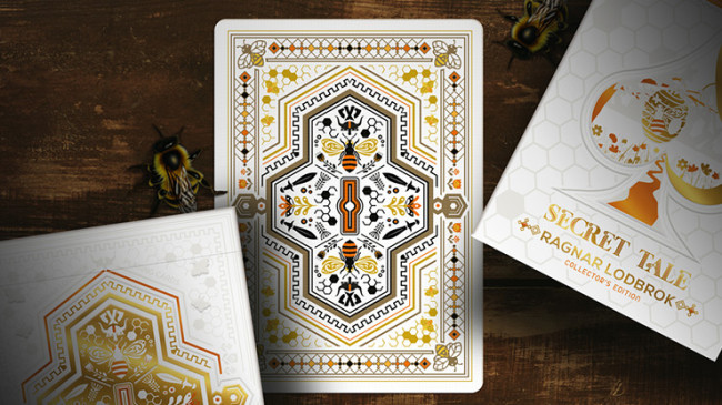 Secret Tale Ragnar White Bee Collector's - Pokerdeck