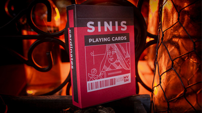 Sinis (Raspberry and Black) by Marc Ventosa - Pokerdeck