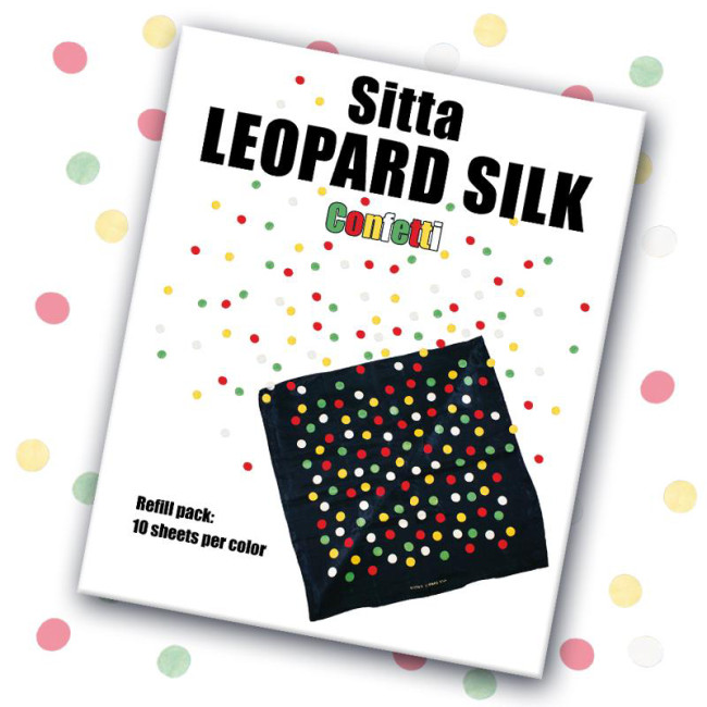 Sitta Leopard Silk - Confetti refill pack