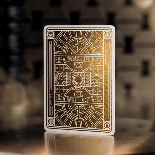 Star Wars  Playing Cards - Gold Foil  Special Edition