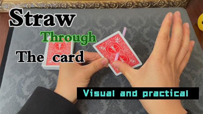Straw Through The Card by Dingding - Video - DOWNLOAD