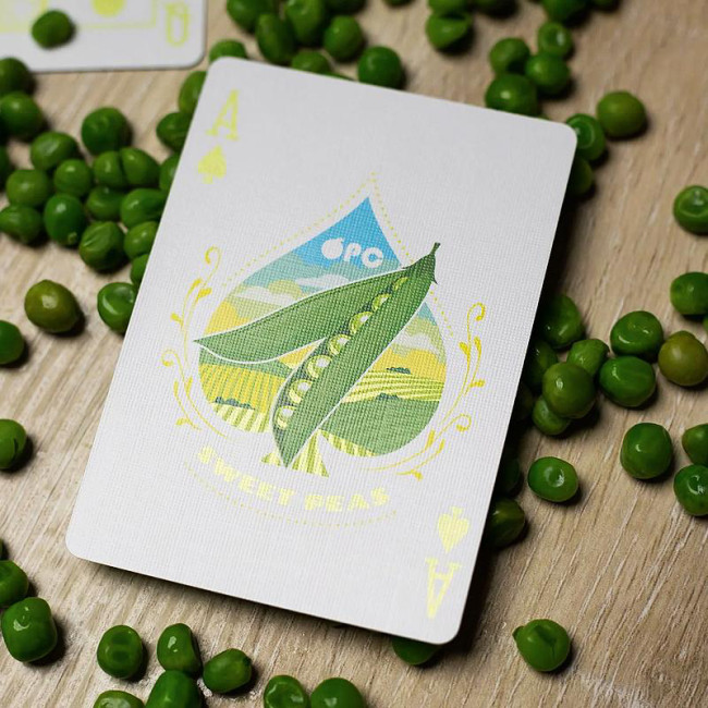 Sweet Peas Playing Cards