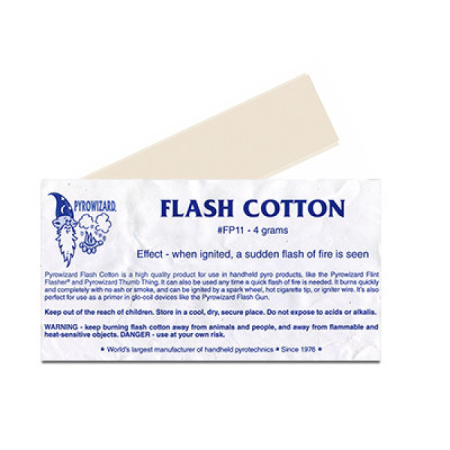 Pyrowatte - Flash Cotton by Theatre Effects Pyrowizard™ - 4g