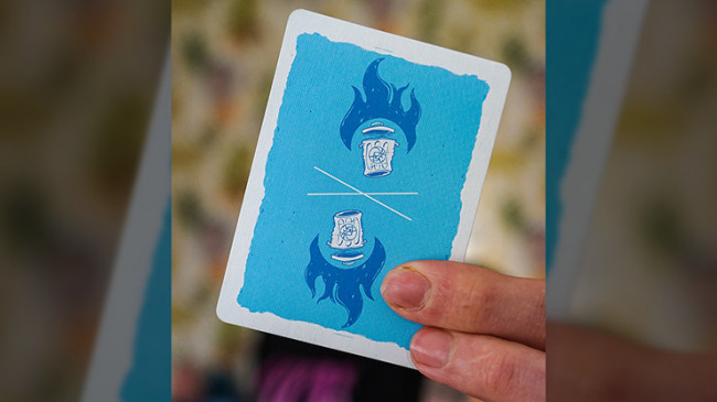 Trash & Burn (Blue) by Howlin' Jacks - Pokerdeck