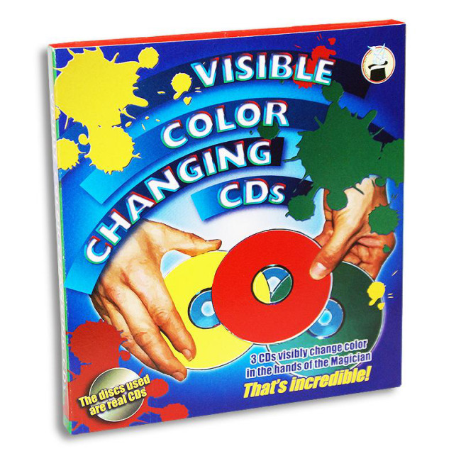 Visible Color Changing CDs by Vincenzo Di Fatta