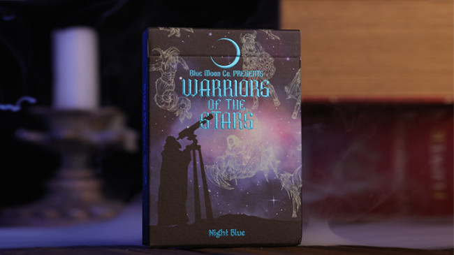 Warriors of the Stars: Zodiac (Night Blue) by Blue Moon Co. - Pokerdeck